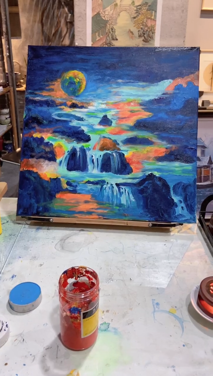 【闪购商品】油画张敬老师油画作品51