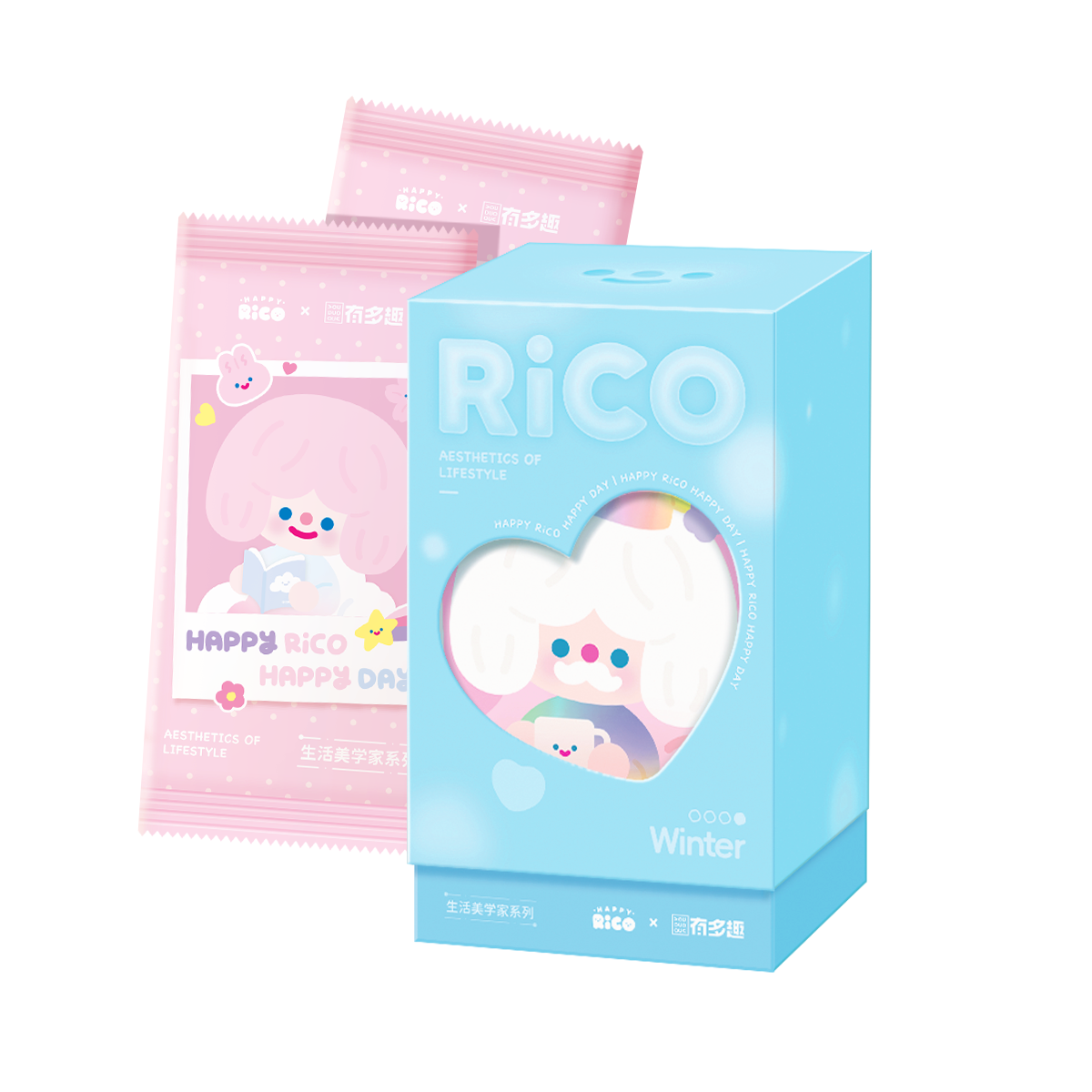 【小白】有多趣《Rico》生活美学家系列正版限量收藏卡盲盒（代拆）