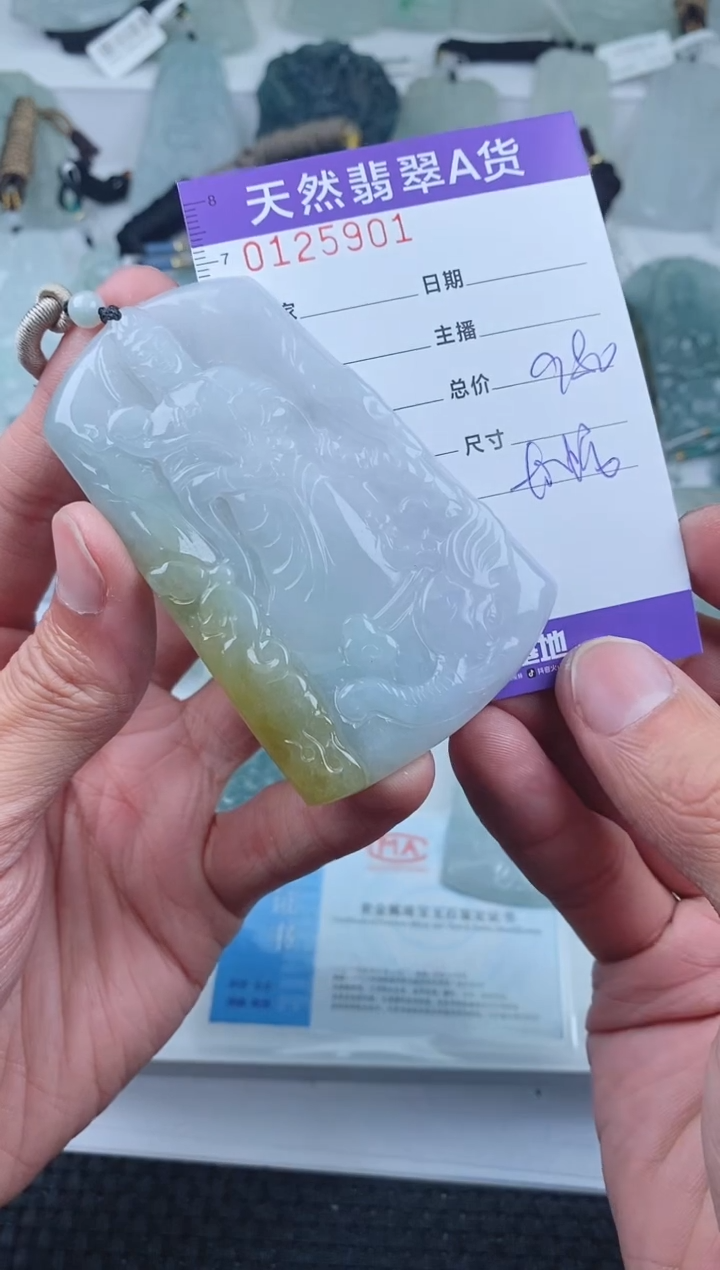 【闪购商品】翡翠颈饰未镶嵌        901