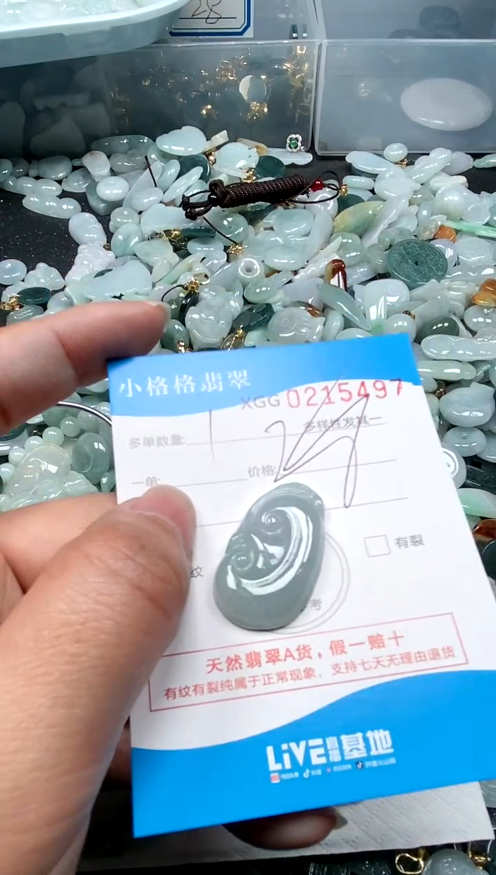 【闪购商品】翡翠颈饰未镶嵌闪购商品0215497