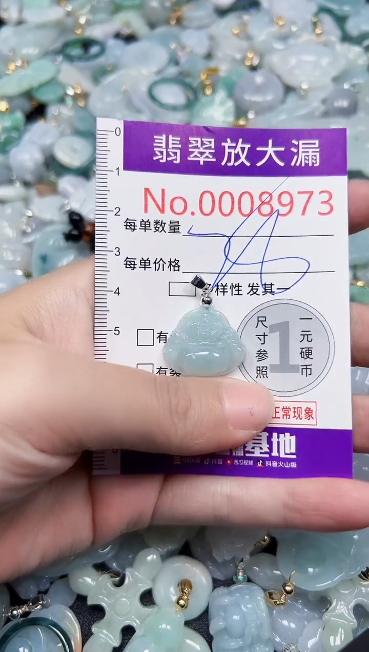 颈饰未镶嵌翡翠8973