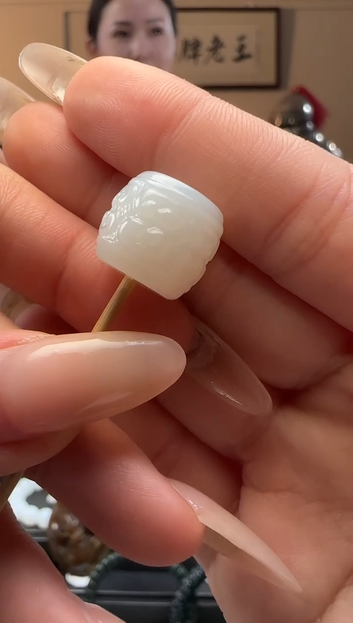 【闪购商品】和田玉白玉未镶嵌单珠