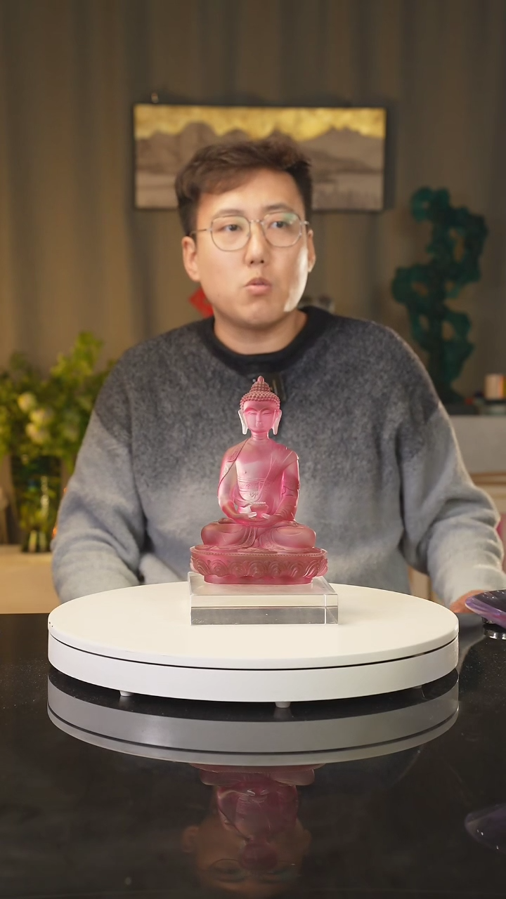 【闪购商品】雅致水晶陶瓷瓷片艺术摆件礼品