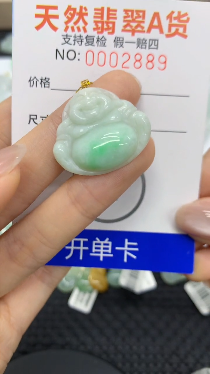 【闪购商品】翡翠颈饰18K金镶嵌11111111111
