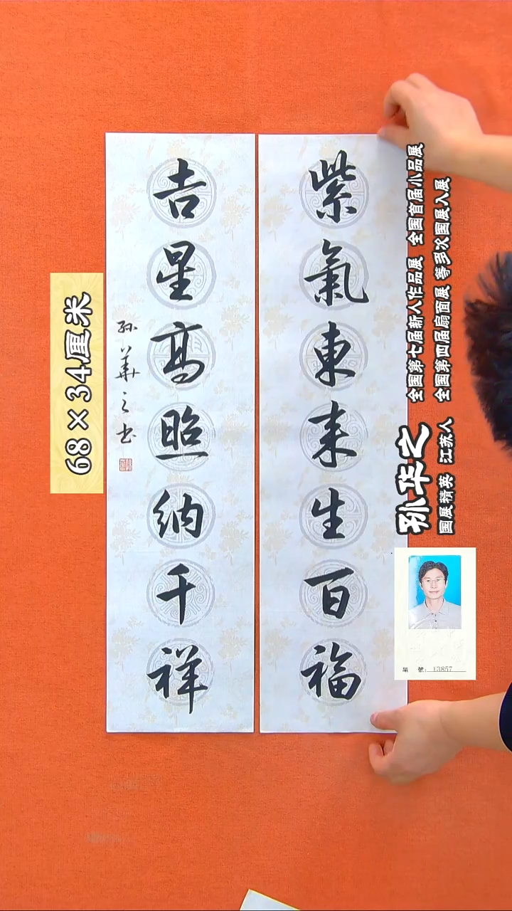 书法87a孙华之书法作品