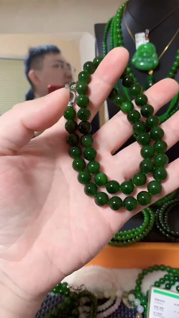 【闪购商品】和田玉（碧玉）项链未镶嵌10
