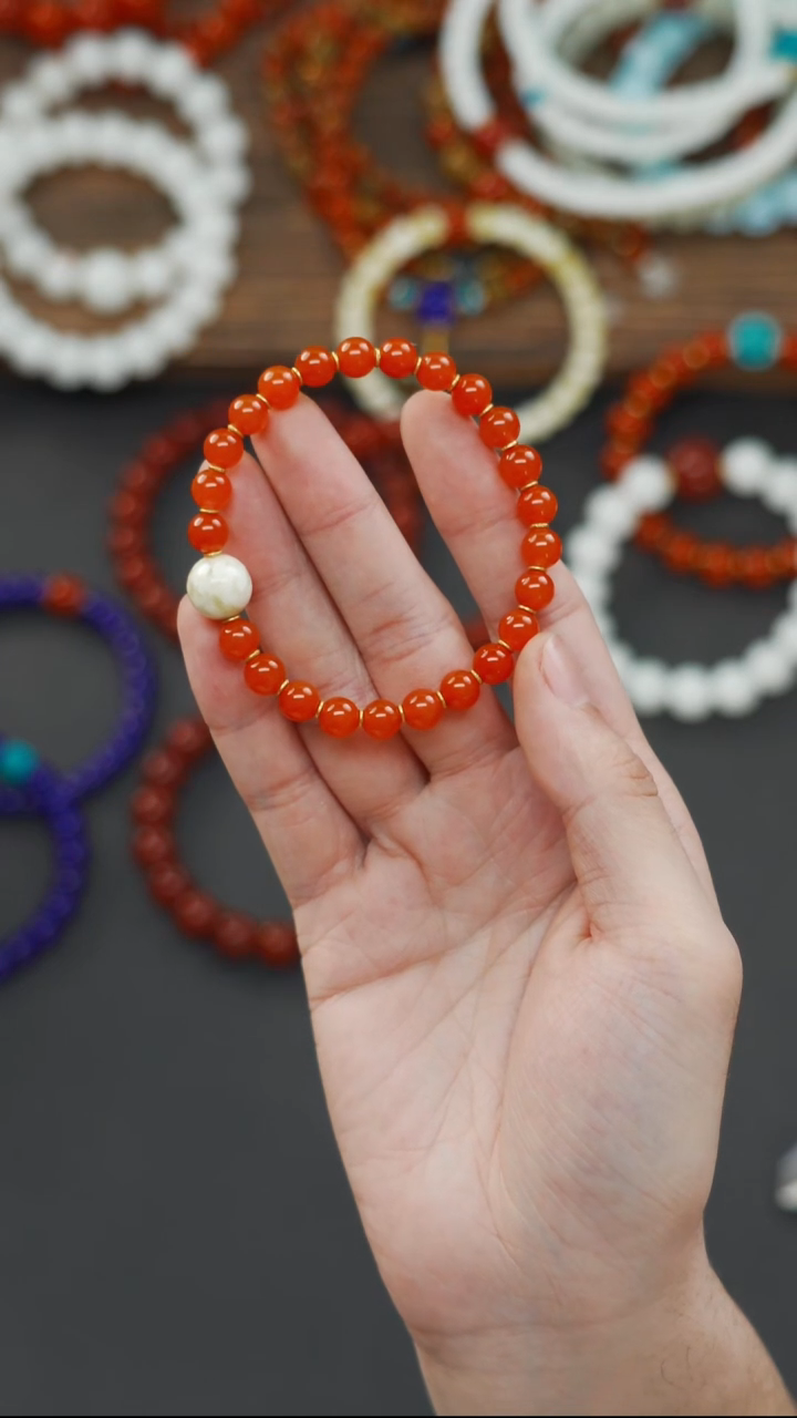 未镶嵌111南红玛瑙无*梵阁精品文玩回血