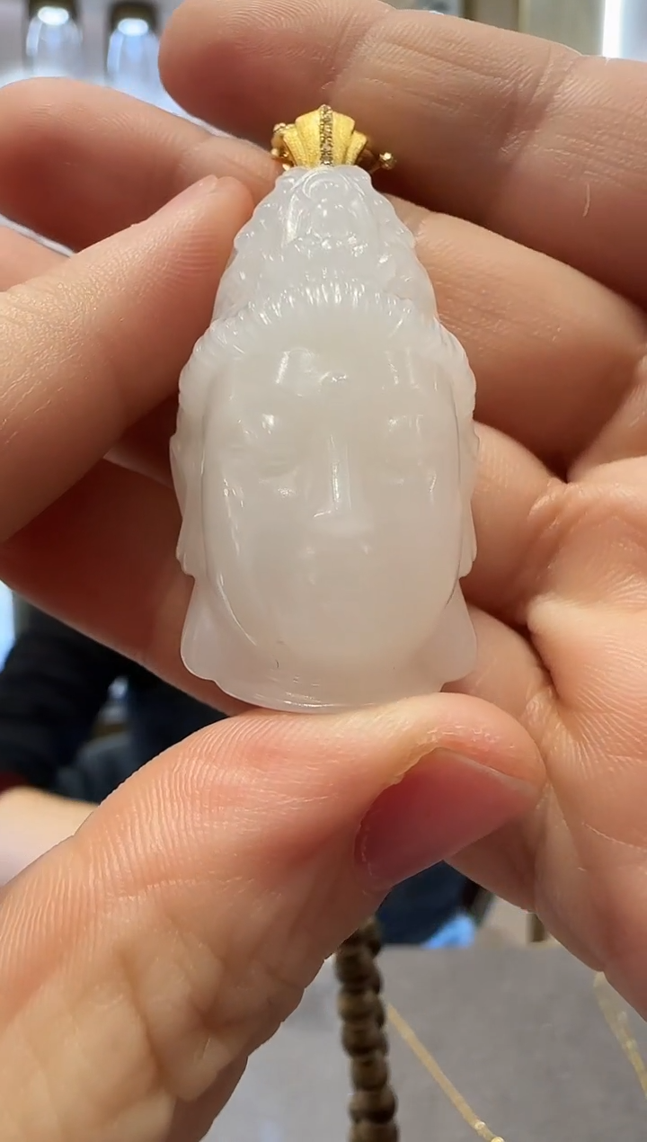 颈饰未镶嵌和田玉丹*姐【62】