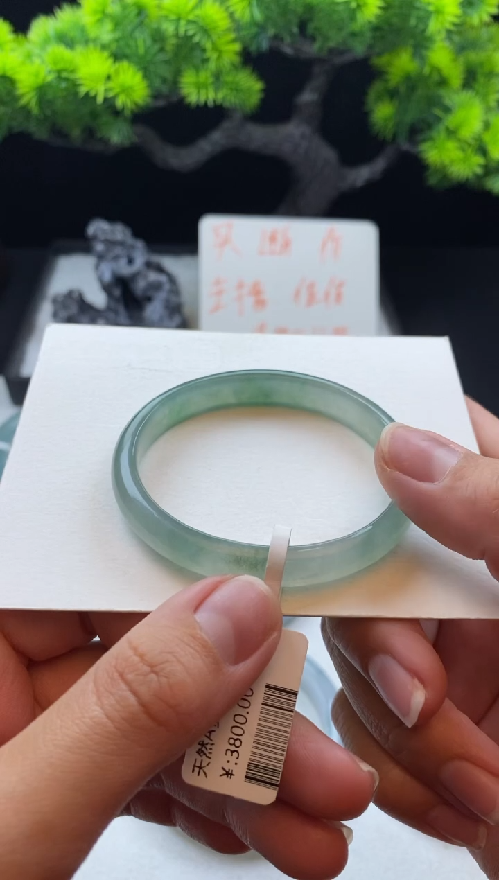 【闪购商品】翡翠手镯未镶嵌51+圈贵妃~不退不换