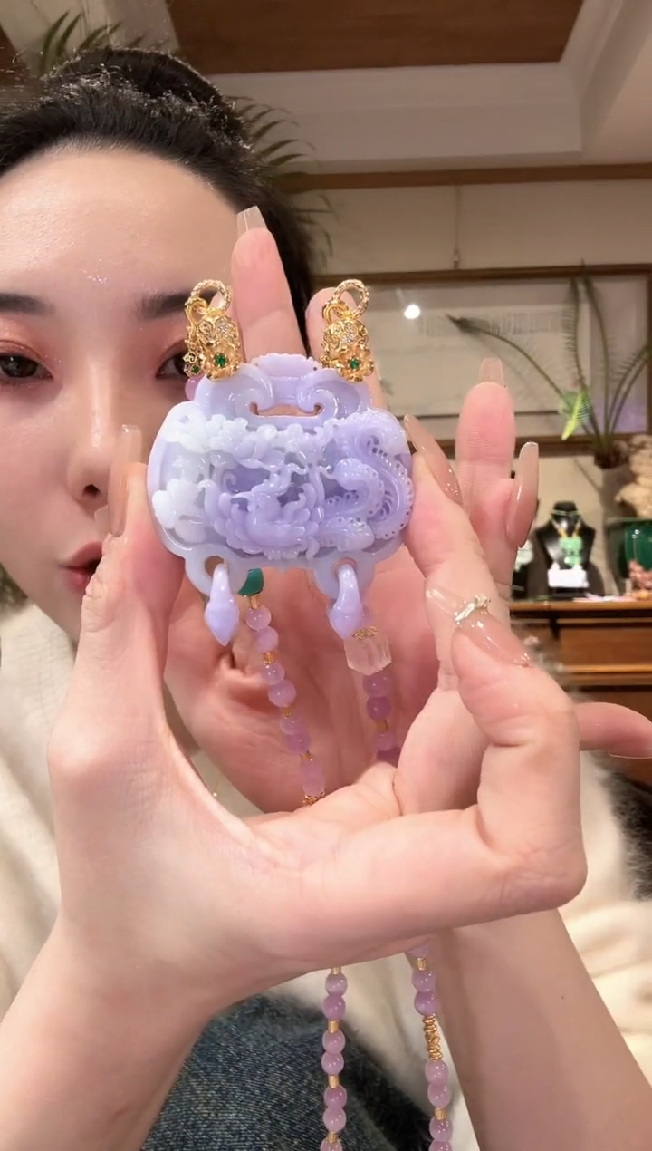 【闪购商品】翡翠颈饰未镶嵌国风