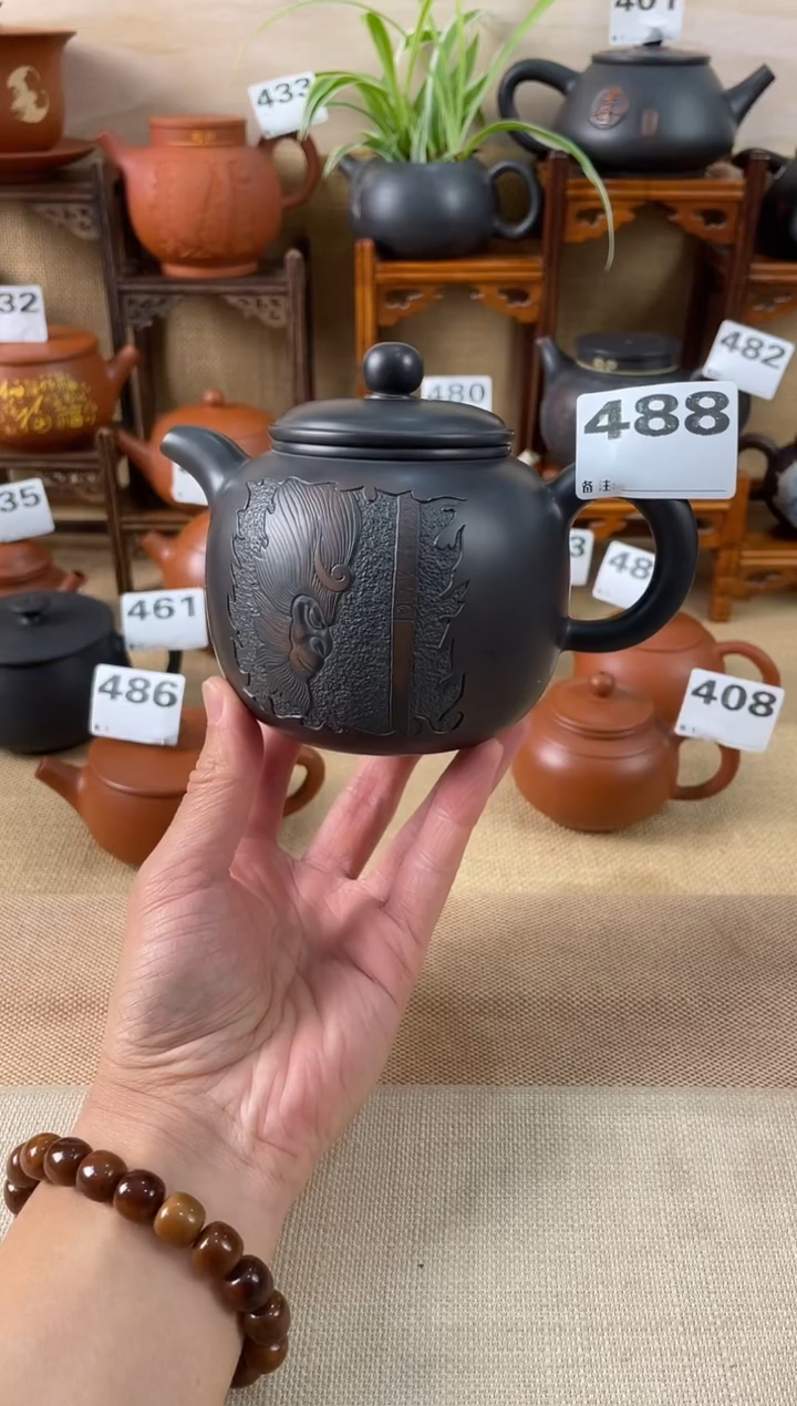 活****王 建水紫陶单壶瑕疵放漏/A 488