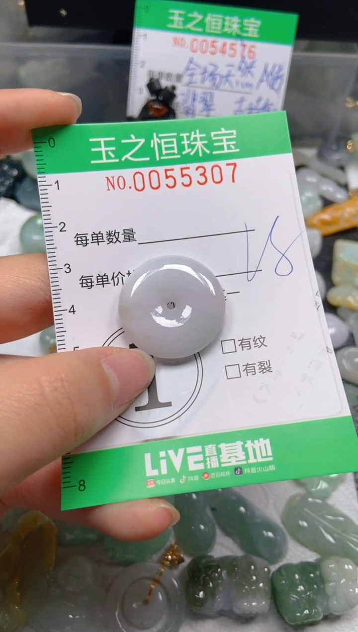 【闪购商品】翡翠未镶嵌颈饰闪购0055307