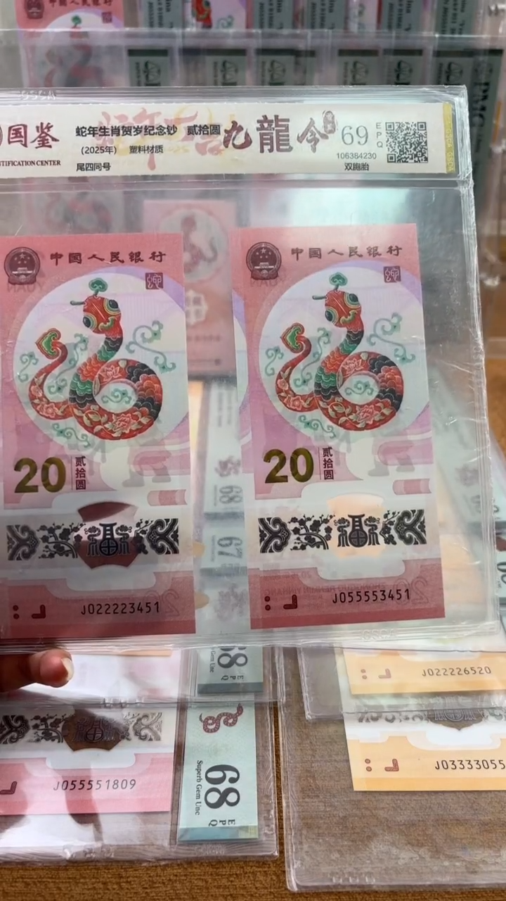 塑料双胞胎02222头和05555尾3451