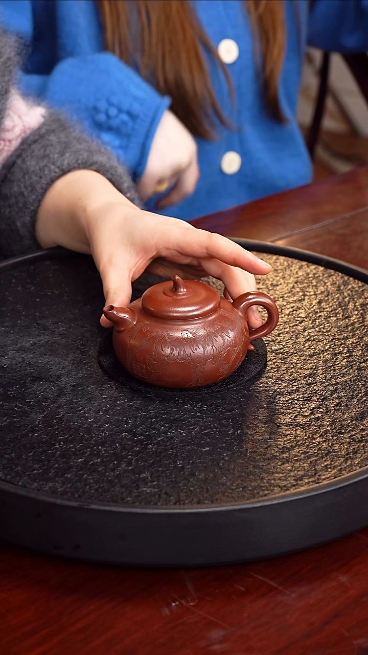 茶壶紫砂齐燕君葫芦63老清水泥200毫升徐小阳配奔马挂件+五虾挂件