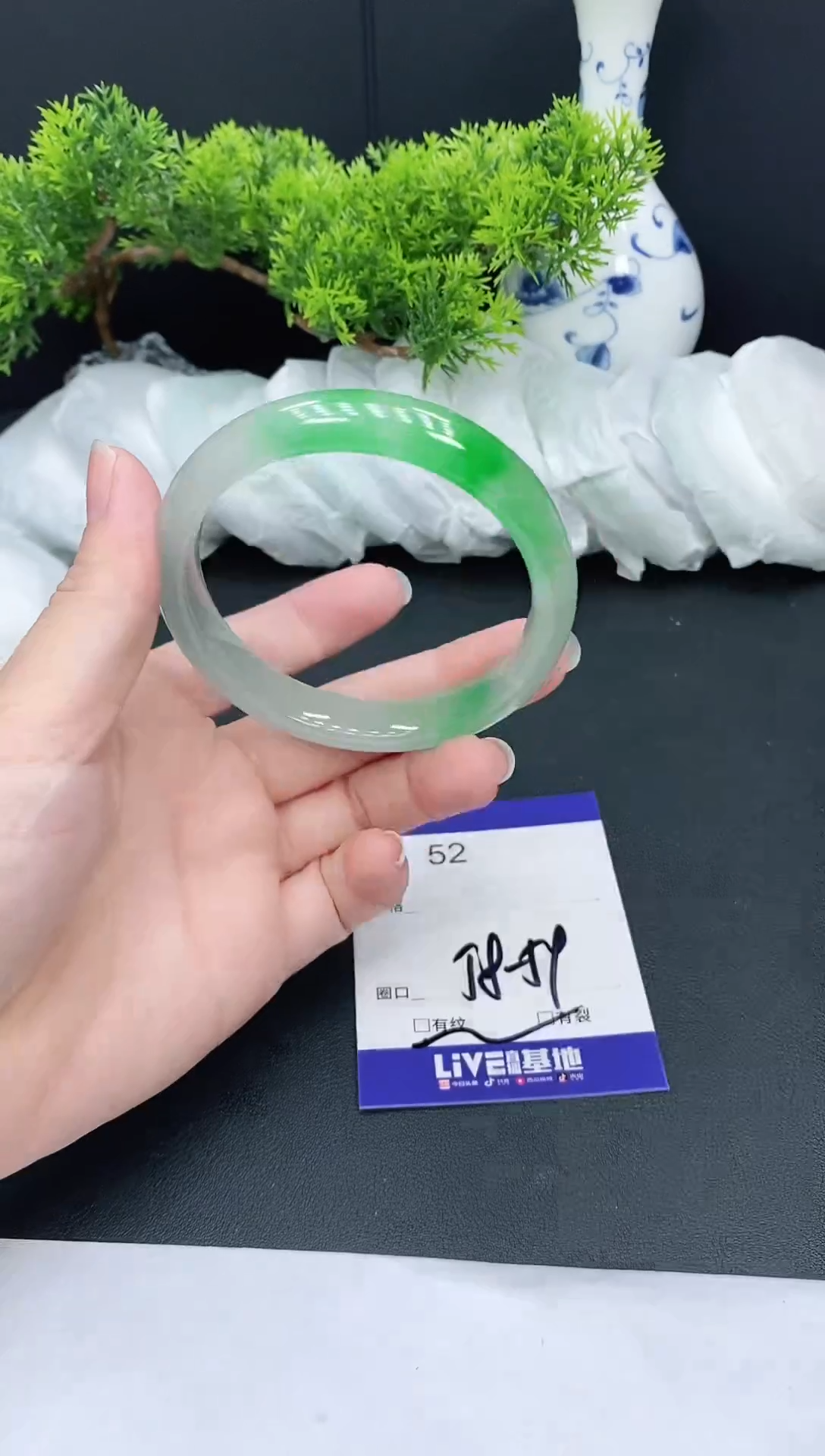 未镶嵌手镯翡翠52