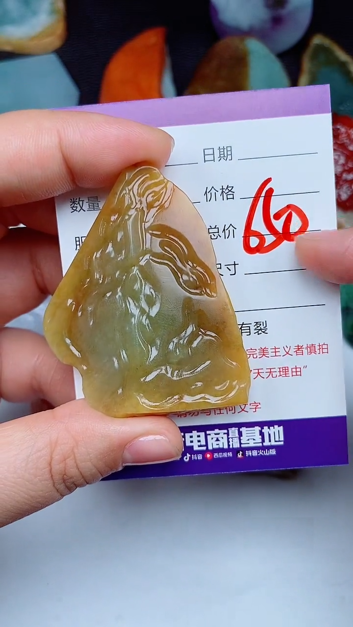 【闪购商品】翡翠颈饰未镶嵌168168168