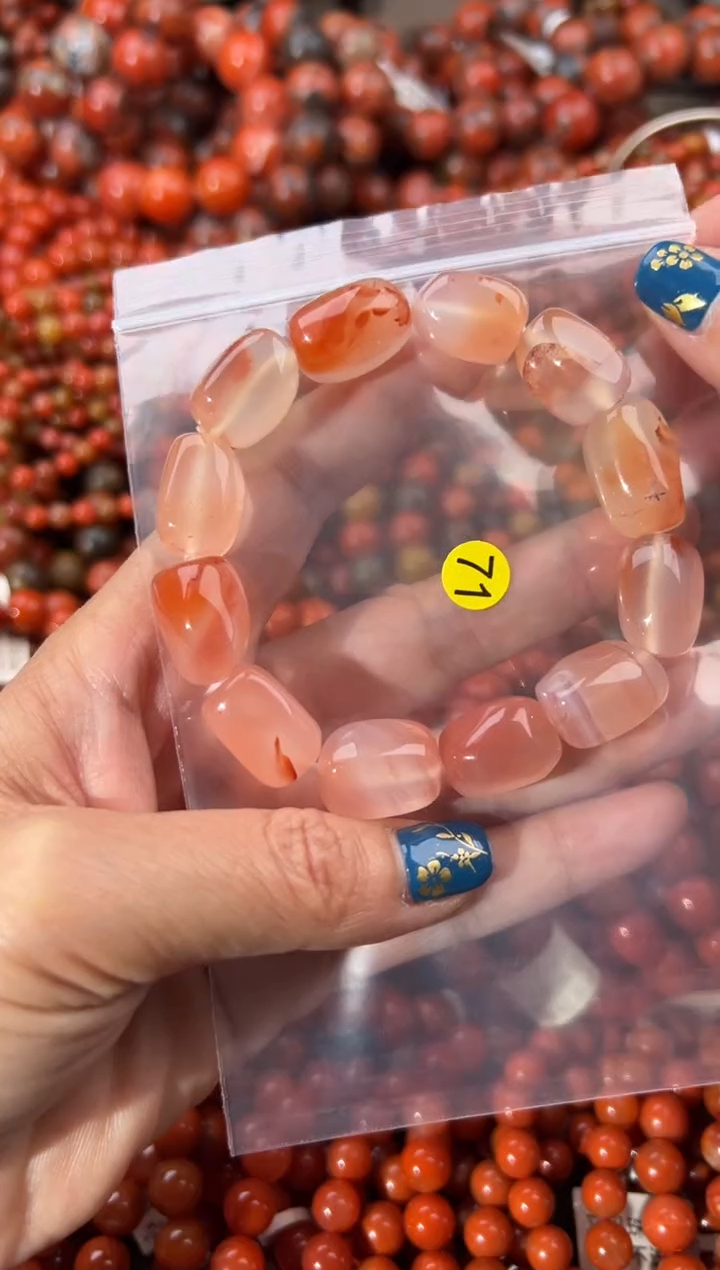 未镶嵌手串南红玛瑙12