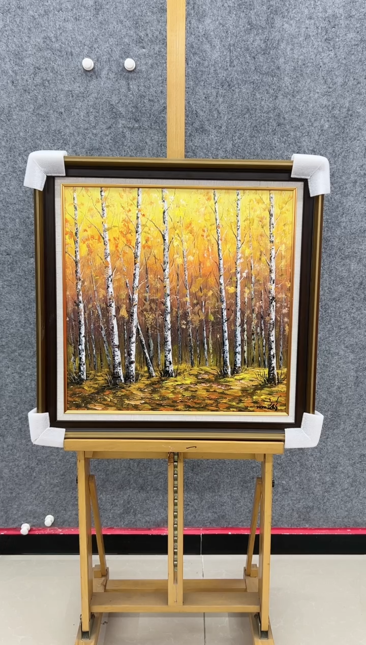 【闪购商品】绘画梁静-60*60-风景油画