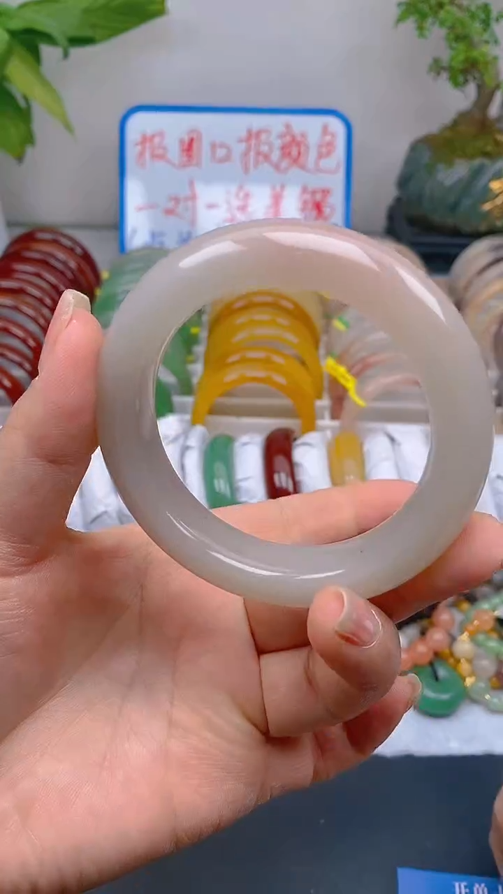 石英质玉未镶嵌手镯100-68+多样性发货看清圈口下单