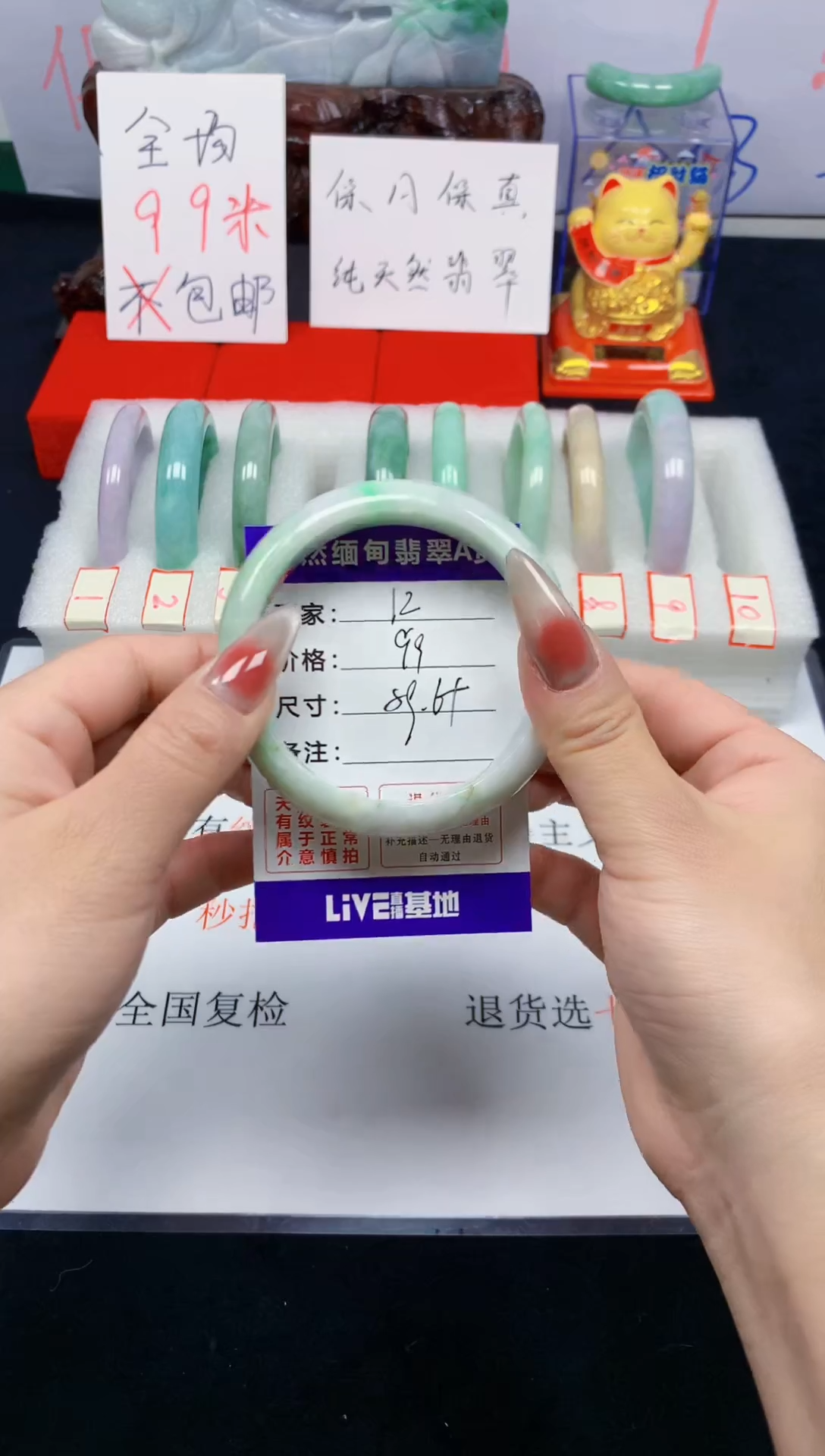 未镶嵌手镯翡翠12