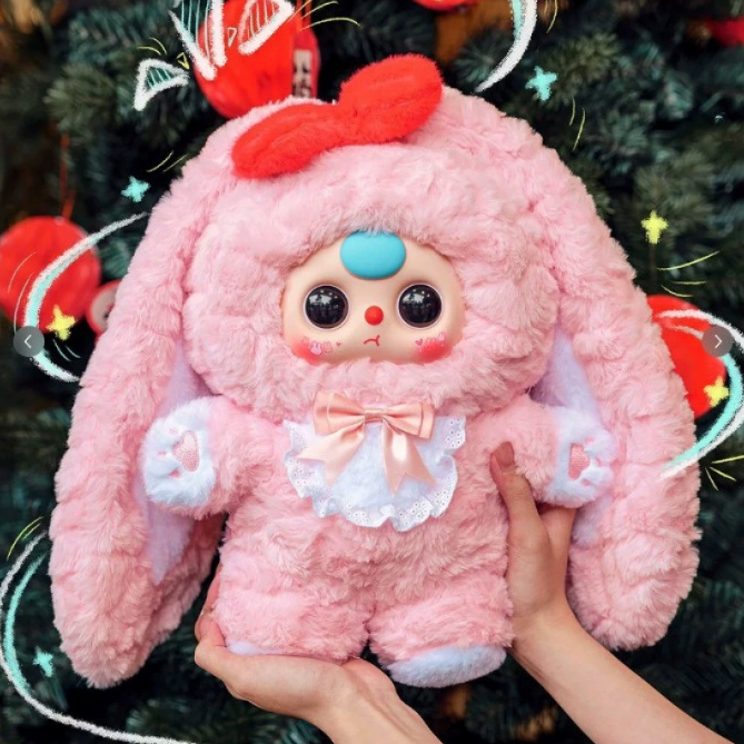 毛绒大体端盒家居桌面摆件装饰汽车摆件生日礼物