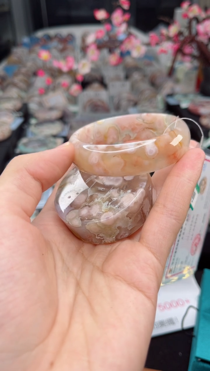 石英质玉未镶嵌手镯56圈口（赠送镯心）6321773