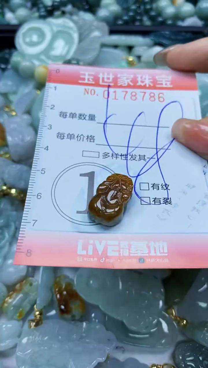 【闪购商品】翡翠颈饰未镶嵌闪购0178786