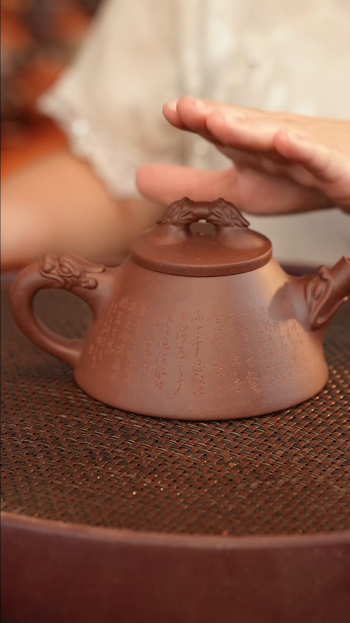 茶壶紫砂原矿手工制作     330cc