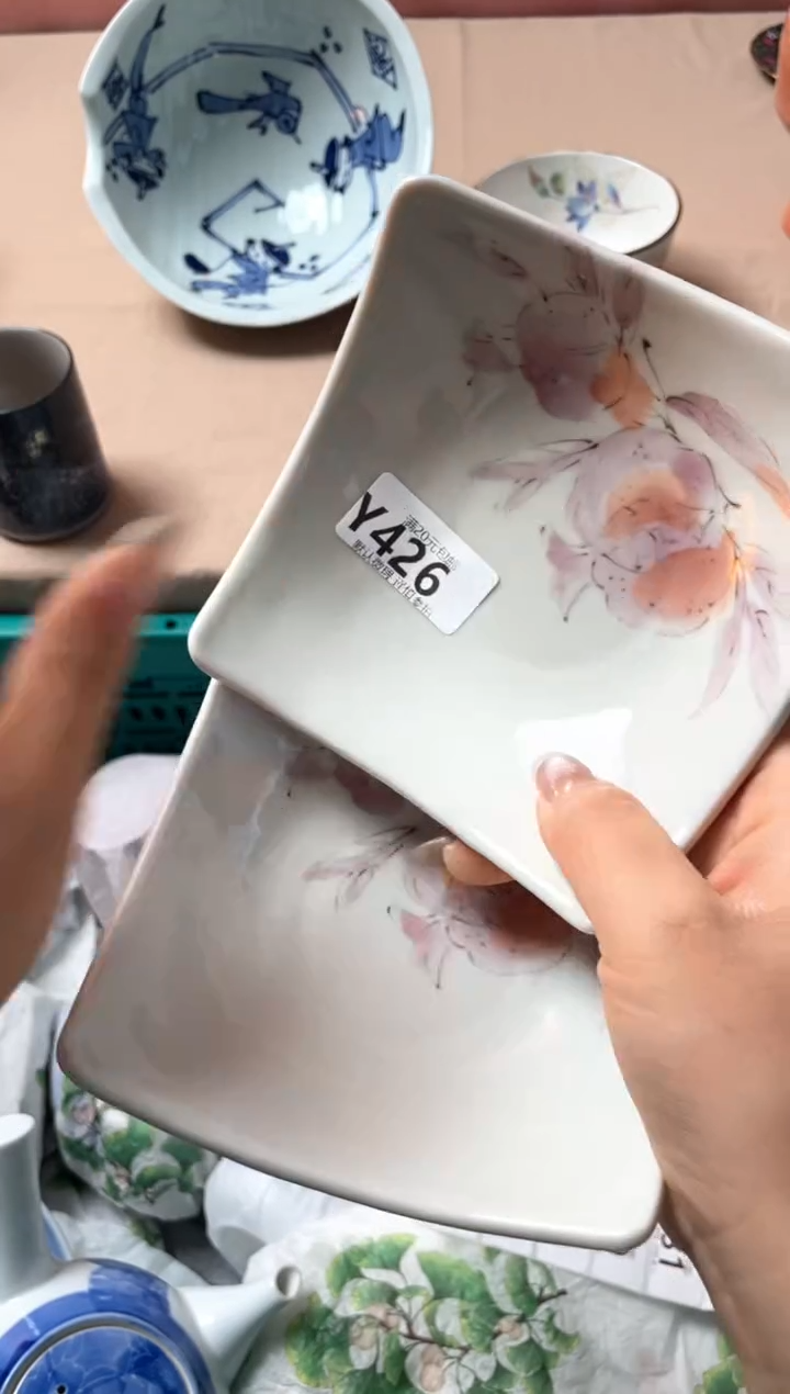 瓷片冬*瓷器瓷器Y426