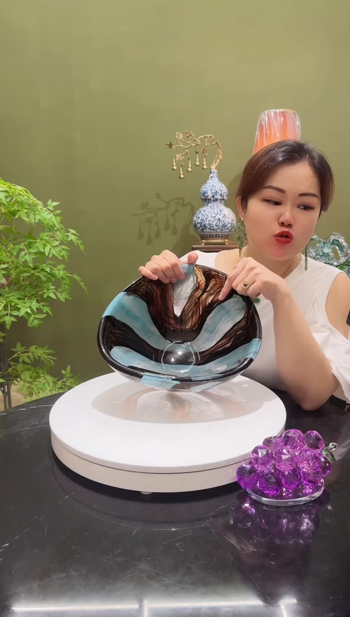 琉璃果盘         