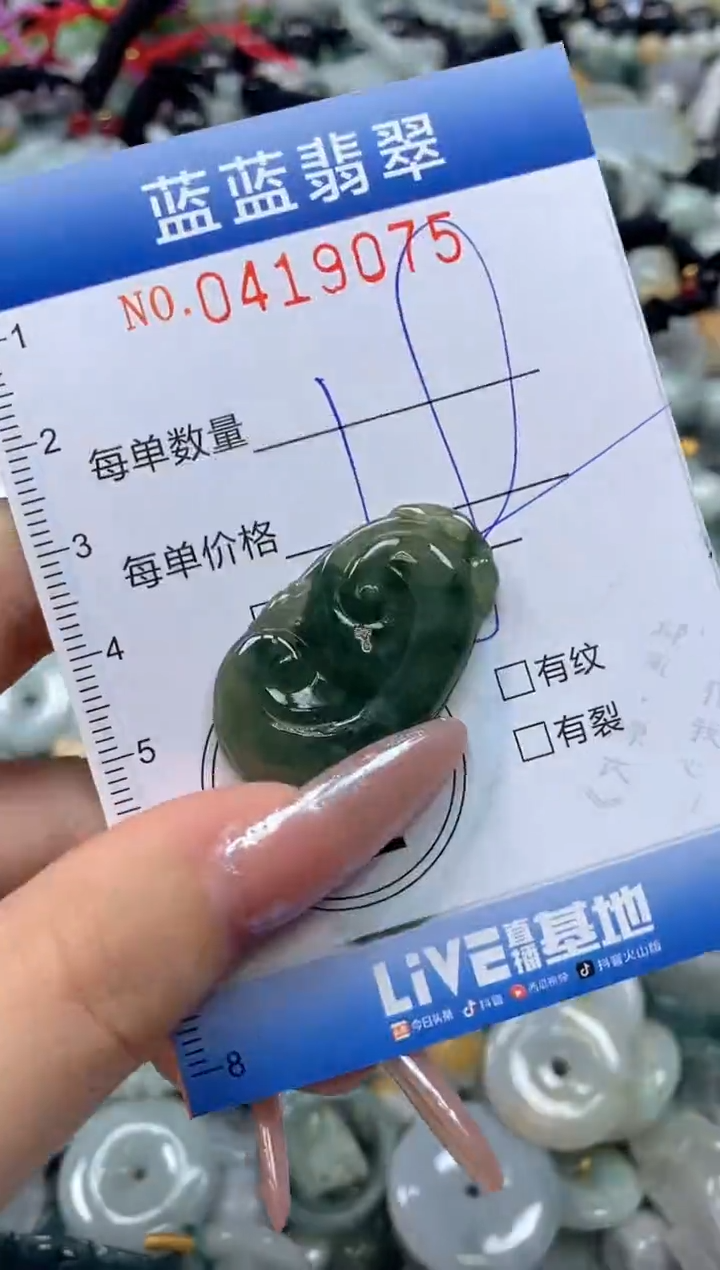 颈饰未镶嵌翡翠闪购0419075