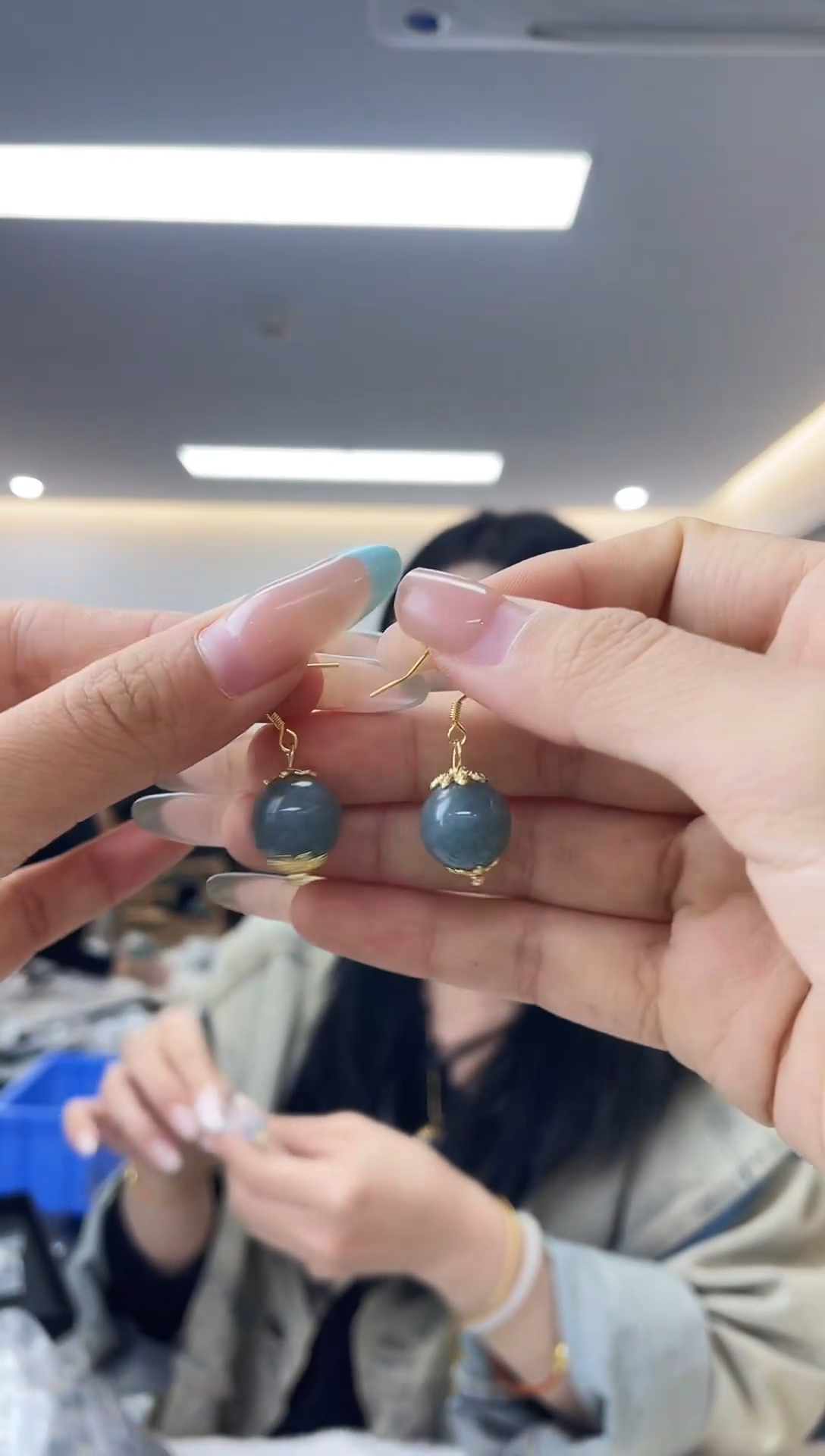 未镶嵌翡翠耳饰（多样性发一件）