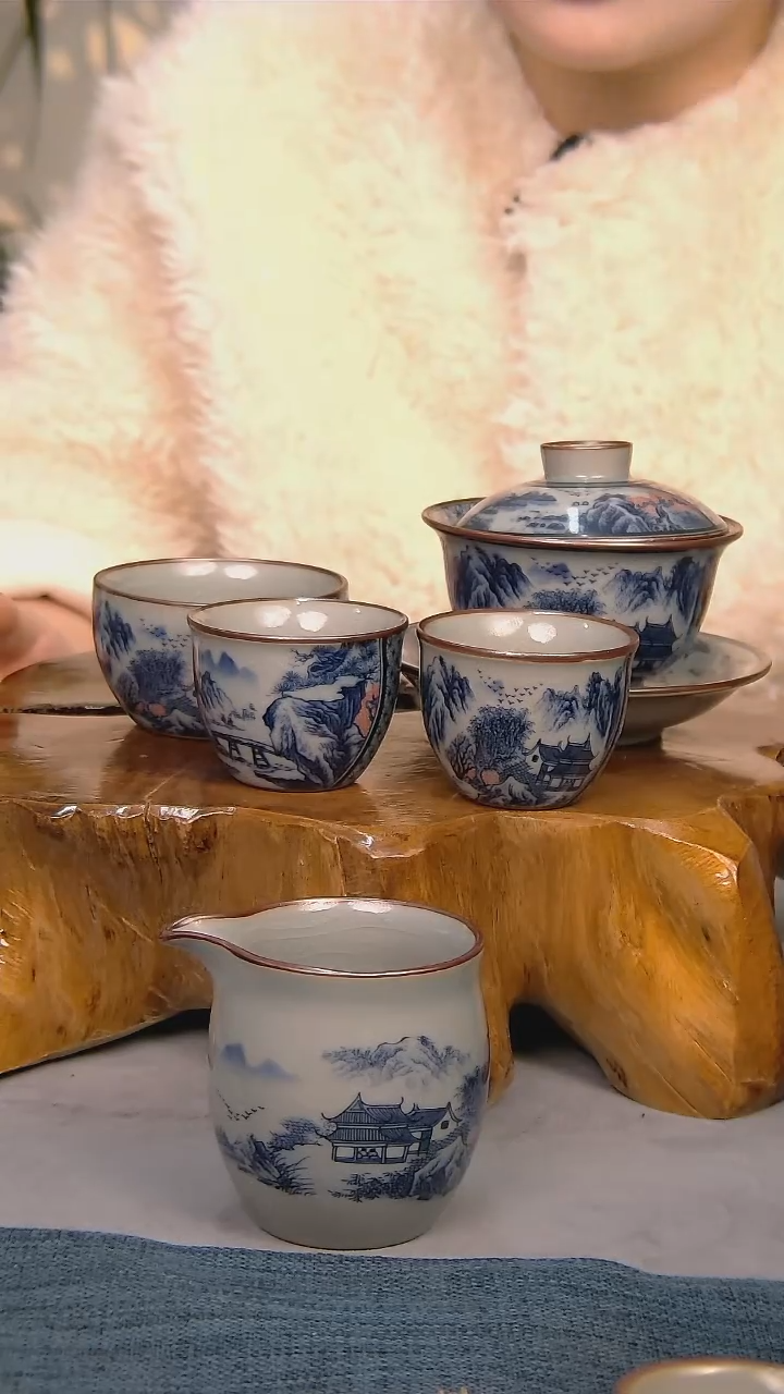 【闪购商品】简装家用款5件套 陶瓷家用茶具系列