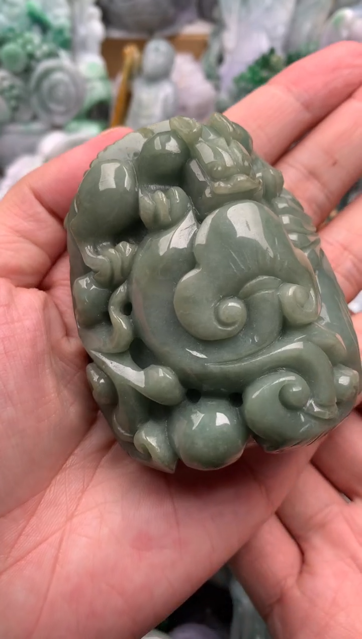 吊坠(不含链)未镶嵌翡翠1