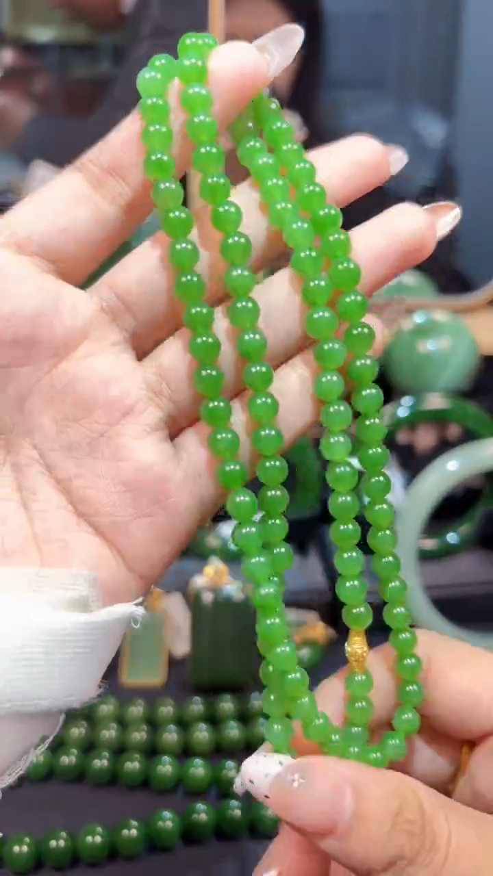 【闪购商品】和田玉（碧玉）颈饰银S925镶嵌1