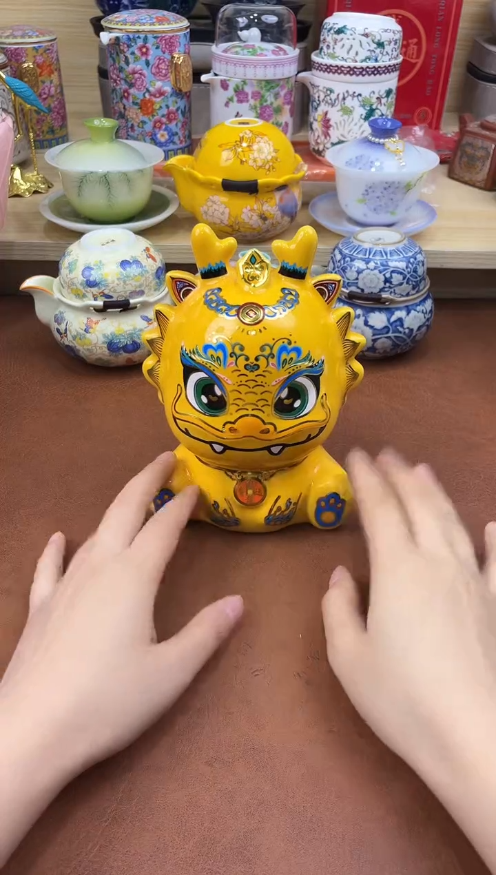 陶陶瓷茶具摆件旅行套组