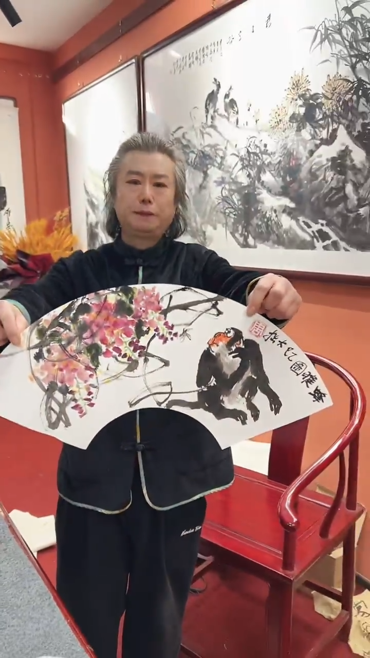 国画周大拙/国画/花鸟