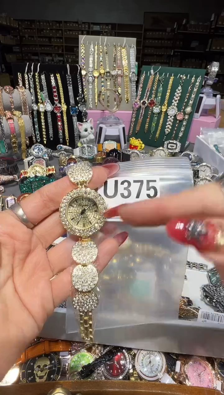 石英机芯不锈钢不锈钢直播定闪专用