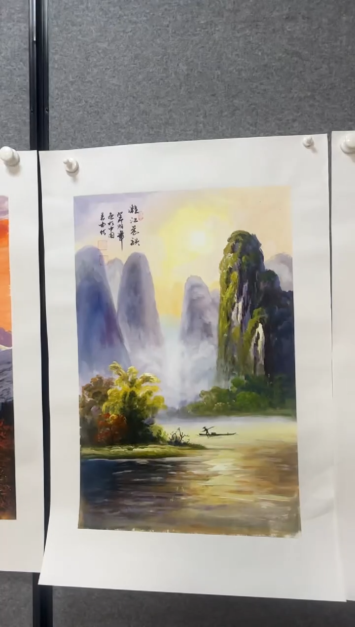 国画温朋举温朋举