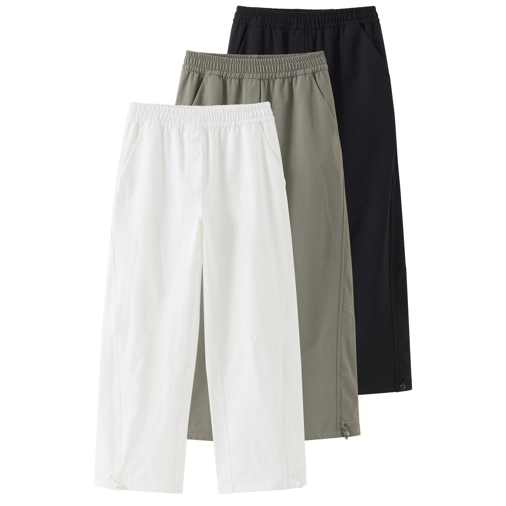 【多多家】lulu轻量化防泼水可调节裤脚户外裤秋款【7856】