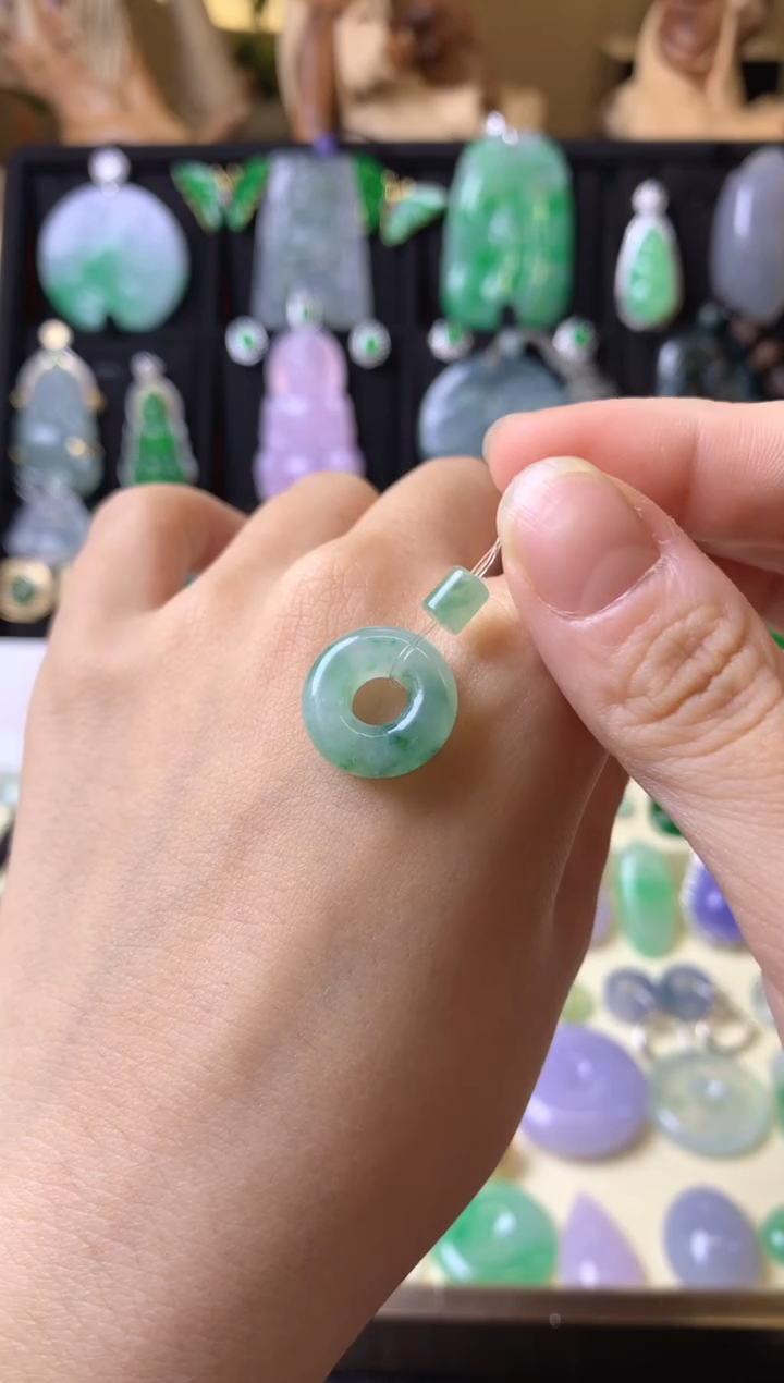 【闪购商品】定制翡翠未镶嵌毛货抛光