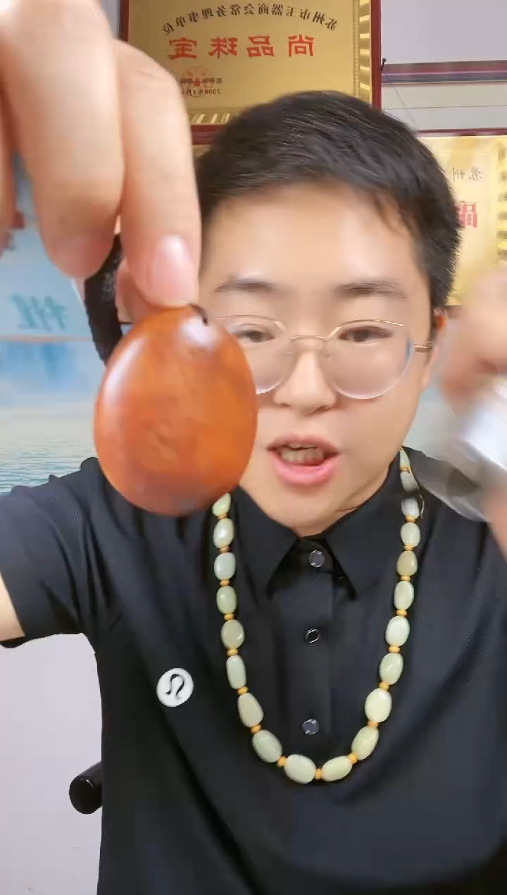 和田玉未镶嵌颈饰54