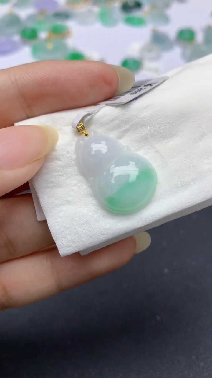 颈饰未镶嵌翡翠天然缅甸a货翡翠百元以上9元证书费自理