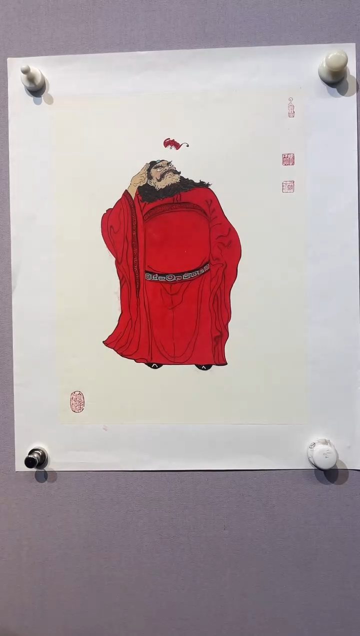 国画张跃玫国画1平尺