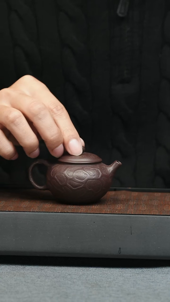 【闪购商品】紫砂茶壶五堂 抱朴90cc