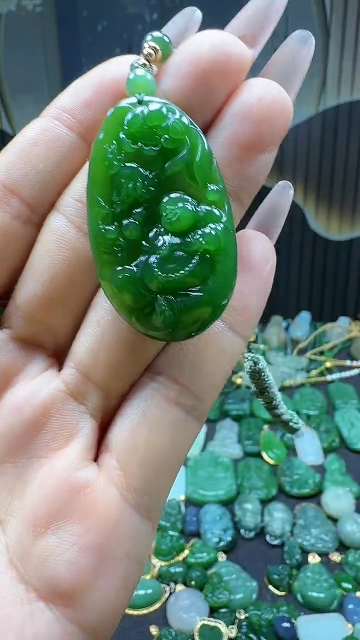 【闪购商品】和田玉挂件未镶嵌1