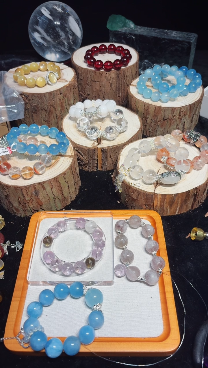 【闪购商品】水晶手链未镶嵌【西西水晶】颗颗精选 完美主义者慎入