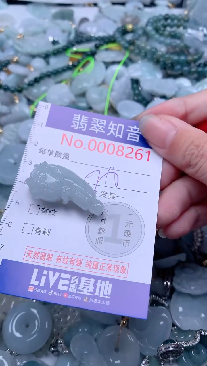 翡翠未镶嵌吊坠(不含链)261