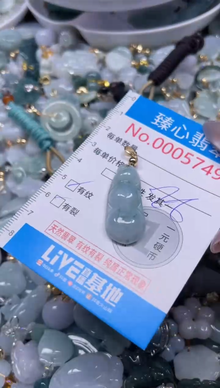 颈饰未镶嵌翡翠5749