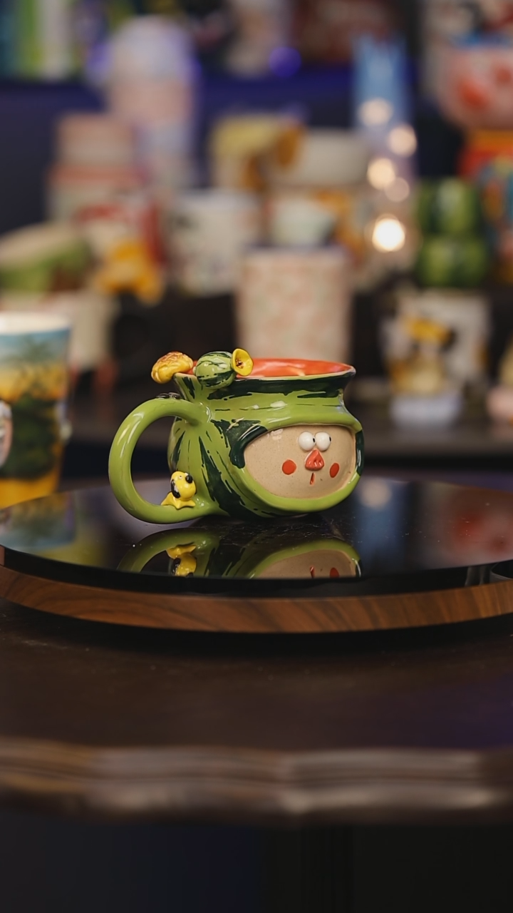 【闪购商品】摆件景德镇釉下彩绘设计师款式陶瓷